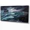 Designart - Pirate Ship Under Stormy Cloud - Sea &#x26; Shore Painting Print on Wrapped Canvas